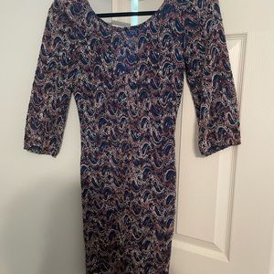 Mini dress - 3/4 length sleeves